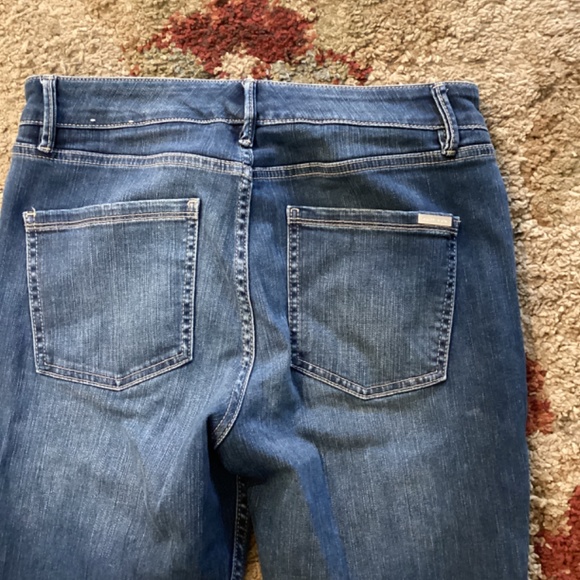 WHITE House Black Market Skinny Jeans with stretch. Women’s size 8 - Picture 4 of 7